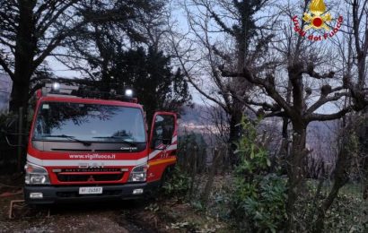 marliana. INCENDIO BOSCHIVO IN LOCALITÀ GORAIOLO