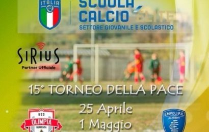 usd olimpia. DOPO DUE ANNI DI SOSTA TORNA IL “TORNEO DELLA PACE”