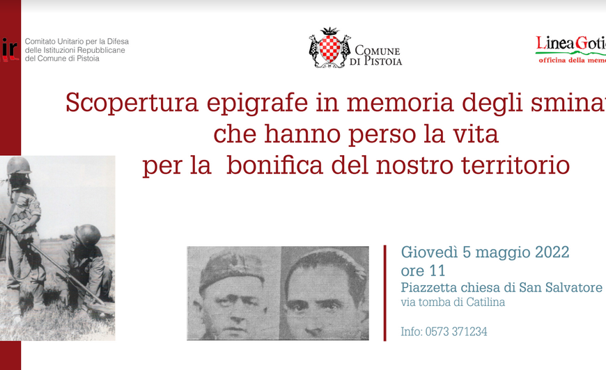 UNA EPIGRAFE IN MEMORIA DEGLI SMINATORI CHE PERSERO LA VITA DOPO LA SECONDA GUERRA MONDIALE