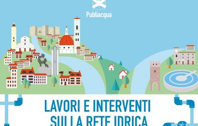 quarrata. PUBLIACQUA, INTERVENTI ALLA RETE IDRICA