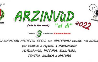 ARZINVUD, LABORATORI ARTISTICI ESTIVI PER BAMBINI