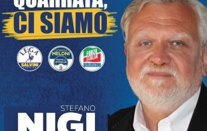 quarrata. AMMINISTRATIVE 2022, IN PIAZZA LA PRESENTAZIONE DELLA LISTA DELLA LEGA