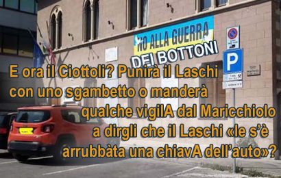 agrùmia. «C’È DA SPOSTARE UNA MACCHINA!»: È UN DIESEL, L’AUTO DELL’AGENTE LASCHI