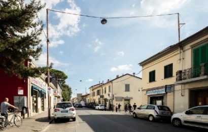 LAVORI IN UN TRATTO DI VIA PISTOIESE