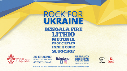 ultravox. AL PARCO DELLE CASCINE “ROCK FOR UKRAINE”