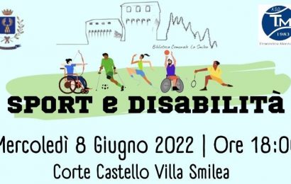 A MONTALE UN INCONTRO SU SPORT E DISABILITÀ