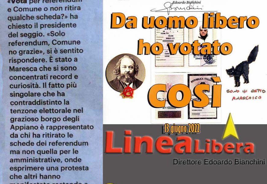 elezioni 2022. ‘CHE PAR DE BALE’ I SOLITI TRENINI DEI SOLITI OMÌNI PERFETTINI!