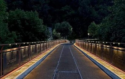 san marcello piteglio. INAUGURATO IL RESTYLING DEL PONTE GROSSO