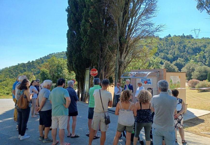 lamporecchio.  ATTIVATO IL NUOVO FONTANELLO A SAN BARONTO. RISPARMI PER I CITTADINI E MENO PLASTICA DISPERSA IN AMBIENTE