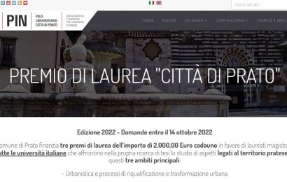 PREMIO DI LAUREA “CITTÀ DI PRATO”, AL VIA LA SECONDA EDIZIONE