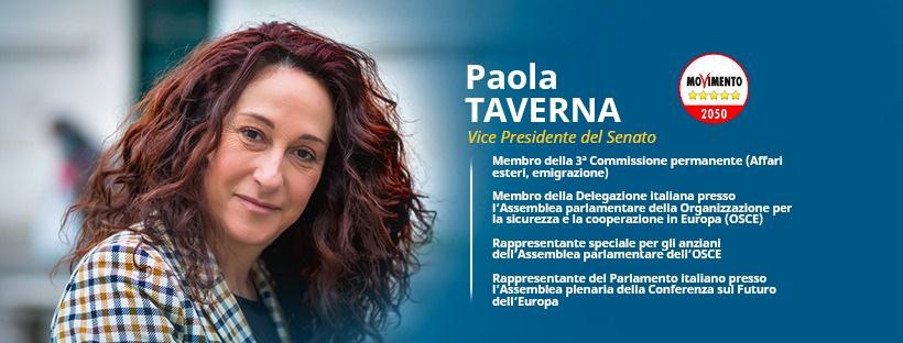 elezioni. PAOLA TAVERNA (M5S) IN TOSCANA