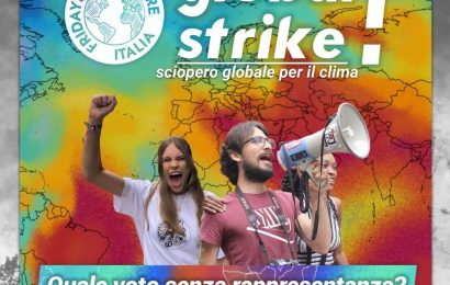 DOMANI LO SCIOPERO GLOBALE PER IL CLIMA