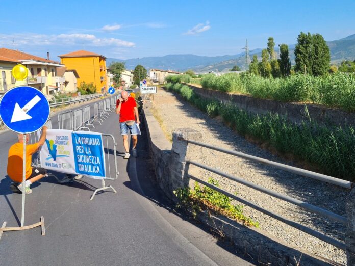 montale. AGNA, INIZIATI I LAVORI DI RISANAMENTO DEL MURO DI SPONDA