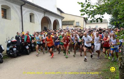 TORNA LA GARA PODISTICA “IN CAMMINO VERSO LA LEGALITÀ”