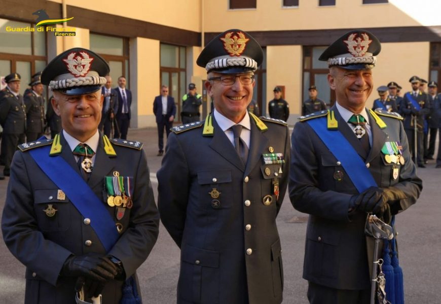 guardia di finanza. UN NUOVO COMANDANTE REGIONALE TOSCANA