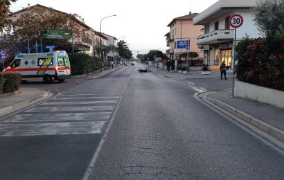 montemurlo. SCONTRO TRA MOTO E CICLOMOTORE, FERITO UN TRENTENNE