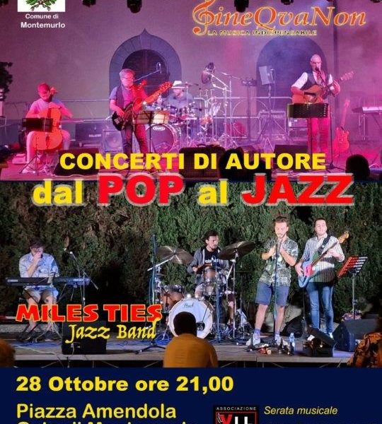 CONCERTI D’AUTORE, DAL POP AL JAZZ IN PIAZZA AMENDOLA A OSTE