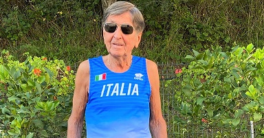 atletica pistoia. L’87ENNE REMO MARCHIONI A CACCIA DEL RECORD DEL MONDO