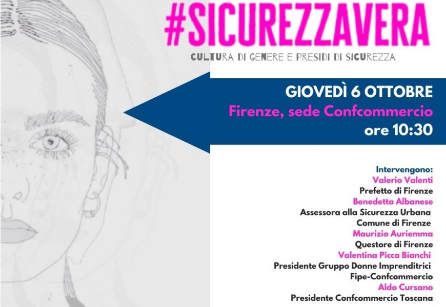 #SICUREZZAVERA, IN CONFCOMMERCIO LA PRESENTAZIONE DEL PROGETTO SULLA DIFFUSIONE DELLA CULTURA DI GENERE