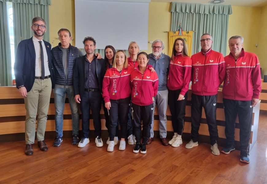 CIATT PRATO PRONTO ALLA SFIDA: È L’UNICA SQUADRA TOSCANA IN SERIE A1 FEMMINILE DI TENNISTAVOLO