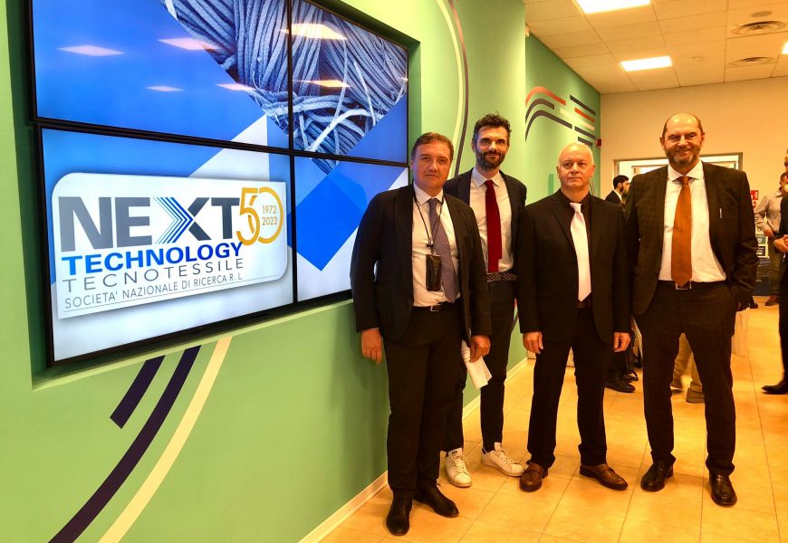 NEXT TECNOLOGY TECNOTESSILE SI AMPLIA E INVESTE SU PRATO. APRIRÀ I NUOVI LABORATORI DI RICERCA NEL CENTRO PRISMA