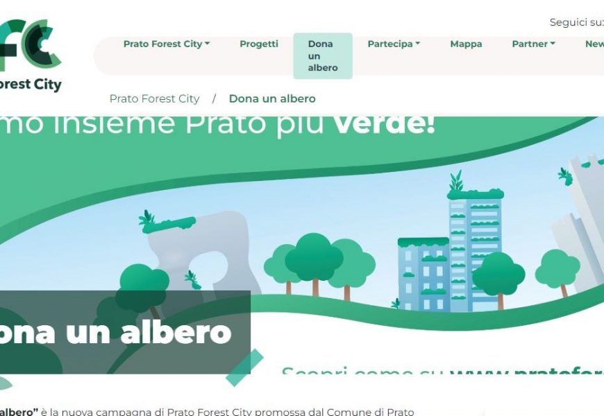 “DONA UN ALBERO” PER FARE PRATO PIÙ VERDE