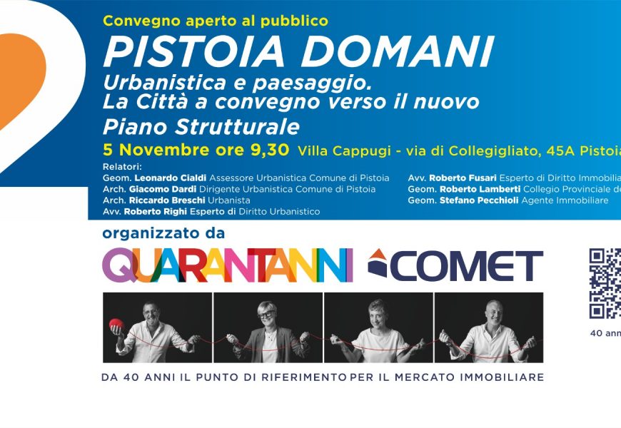 A VILLA CAPPUGI IL CONVEGNO SU “PISTOIA DOMANI. URBANISTICA E PAESAGGIO”