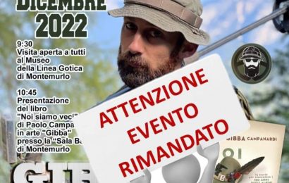 montemurlo. ANNULLATO L’INCONTRO CON GIBBA, IL “METAL DETECTIVE”