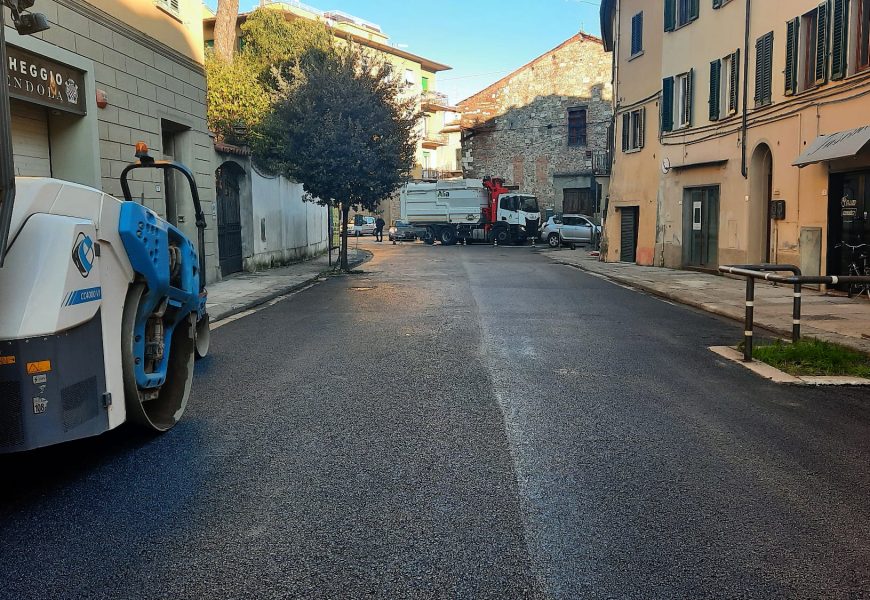 ANTICIPATO A MERCOLEDÌ 11 GENNAIO L’AVVIO DELLA RIASFALTATURA IN CORSO SILVANO FEDI