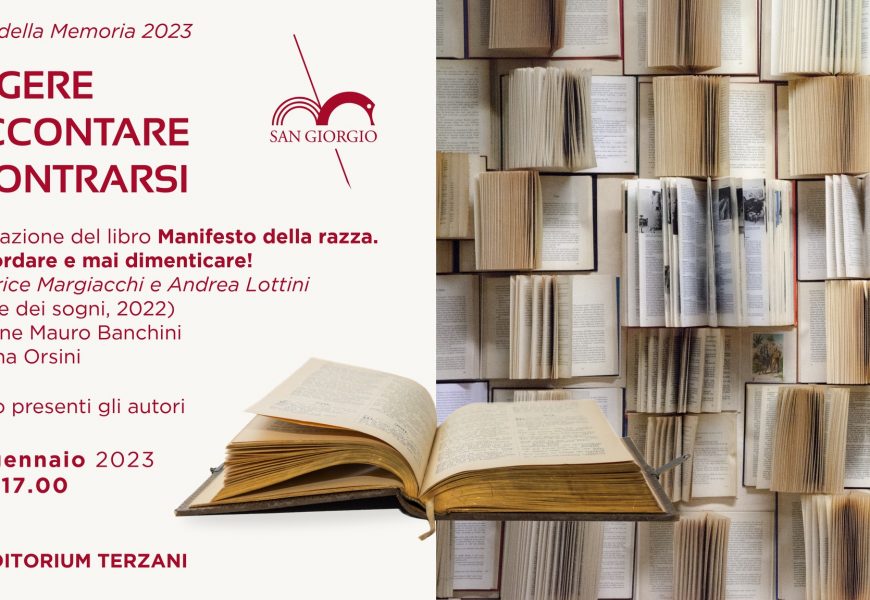 SAN GIORGIO, OGGI LA PRESENTAZIONE DEL LIBRO SULLA VICENDA DEL PISTOIESE RENATO MOSCATO