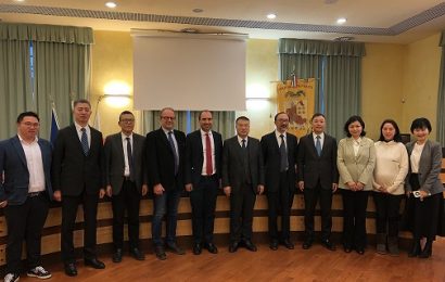 UNA DELEGAZIONE DEL GOVERNO DI WENZHOU IN VISITA A PRATO