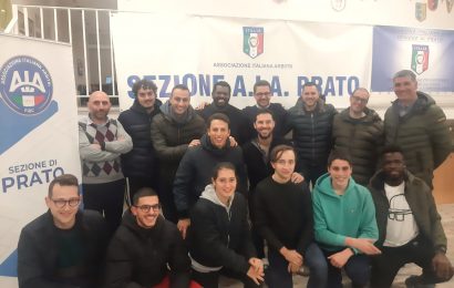 CORSO ARBITRI A PRATO, IL CALCIO VISTO DA UNA PROSPETTIVA DIFFERENTE