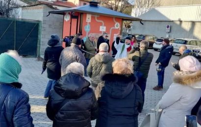 INAUGURATO NUOVO FONTANELLO DI PUBLIACQUA IN PIAZZA MAGRINI A PONTE DI SERRAVALLE