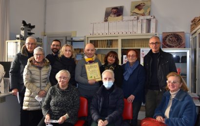 giornata mondiale del malato. GLI “AMICI DEL CEPPO” PREMIANO DAVID NUCCI (OPI FIRENZE-PISTOIA)