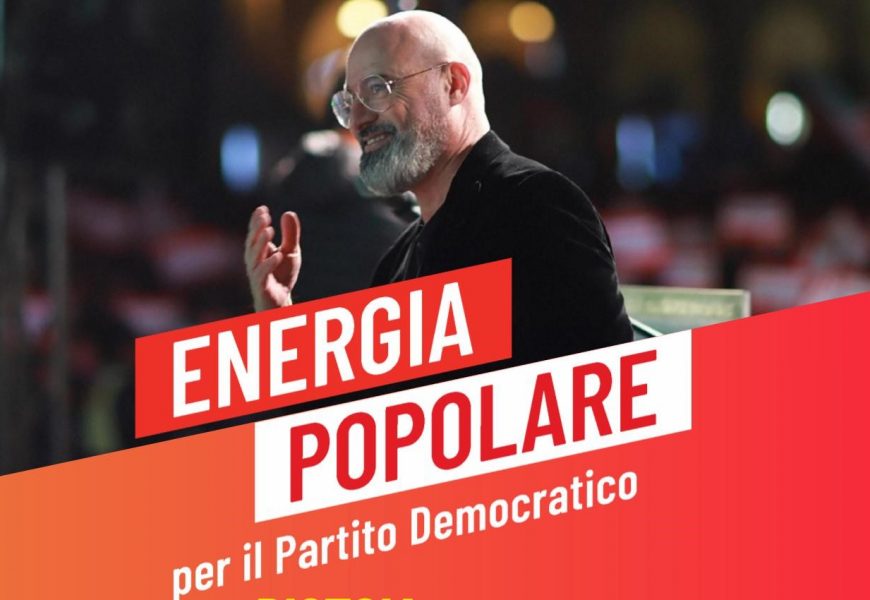 primarie pd. STEFANO BONACCINI DOMENICA SERA A SANTOMATO