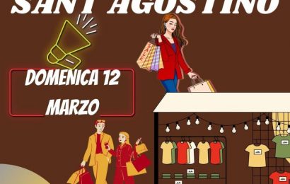 OGGI LA FIERA DI SANT’AGOSTINO IN VIA FERMI