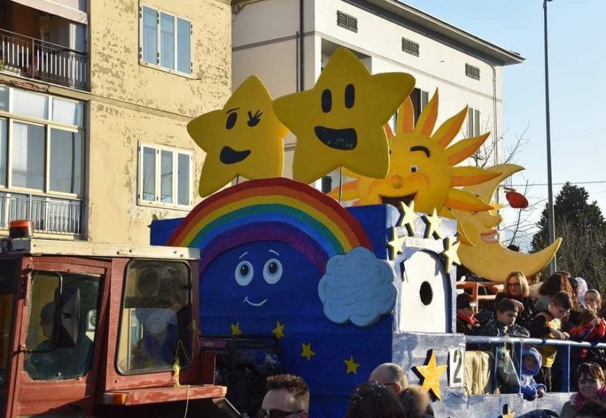 quarrata. CARNEVALE DI VALENZATICO: VINCE IL CARRO “OH CIELO!”