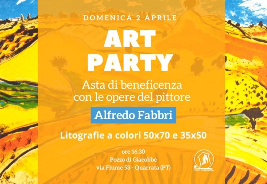 quarrata. ASTA BENEFICA CON LE OPERE DI ALFREDO FABBRI