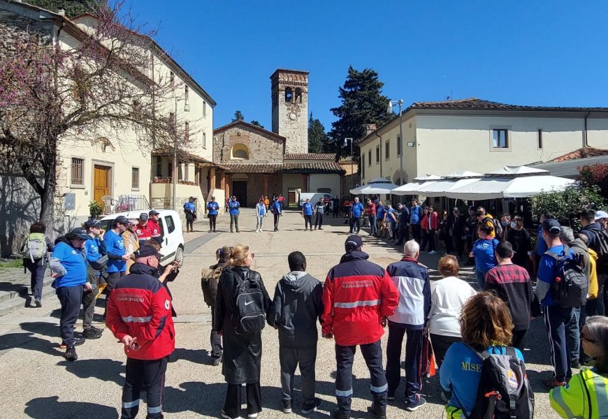 “IL SENTIERO BLU” SUL CAMMINO DI SAN JACOPO HA FATTO TAPPA A MONTEMURLO