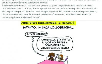 UNA VIGNETTA, UNA GOGNA