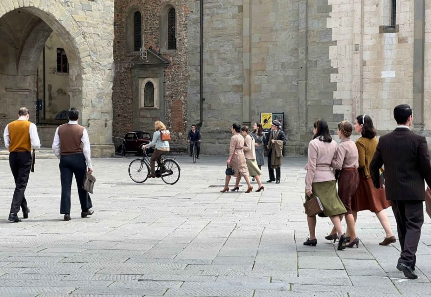 IN PIAZZA DEL DUOMO LE RIPRESE DEL FILM “MARGHERITA DELLE STELLE”