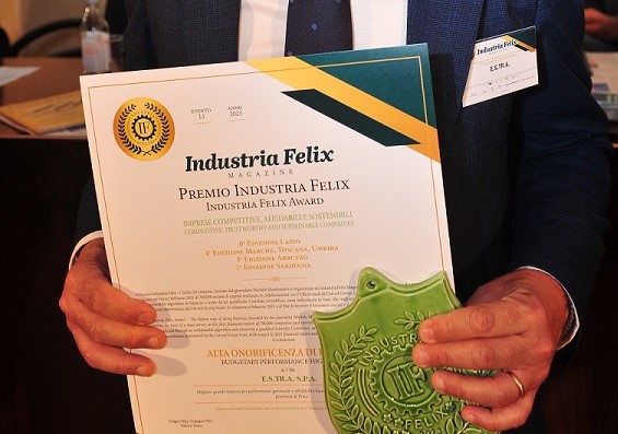 CONFERITO A ESTRA ANCHE PER IL 2023 IL PREMIO INDUSTRIA FELIX