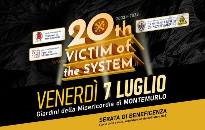 VICTIM OF THE SYSTEM, CONCERTO PER I 20 ANNI