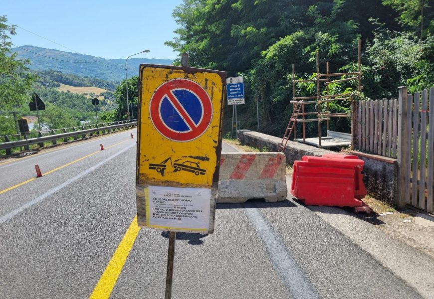 SR325: PARTITI I LAVORI DI CONSOLIDAMENTO DEL PONTE NEL COMUNE DI VAIANO