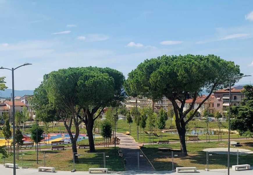 montemurlo. SI INAUGURA IL ­“CENTRAL PARK”. IL SINDACO CALAMAI: «SARÀ LA FESTA DI TUTTI I MONTEMURLESI»