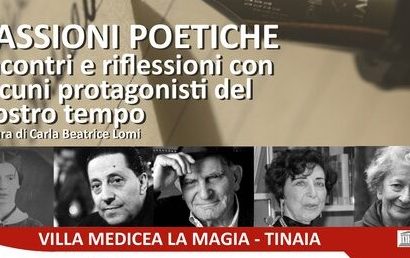 DAL 30 SETTEMBRE PARTE LA RASSEGNA “PASSIONI POETICHE”