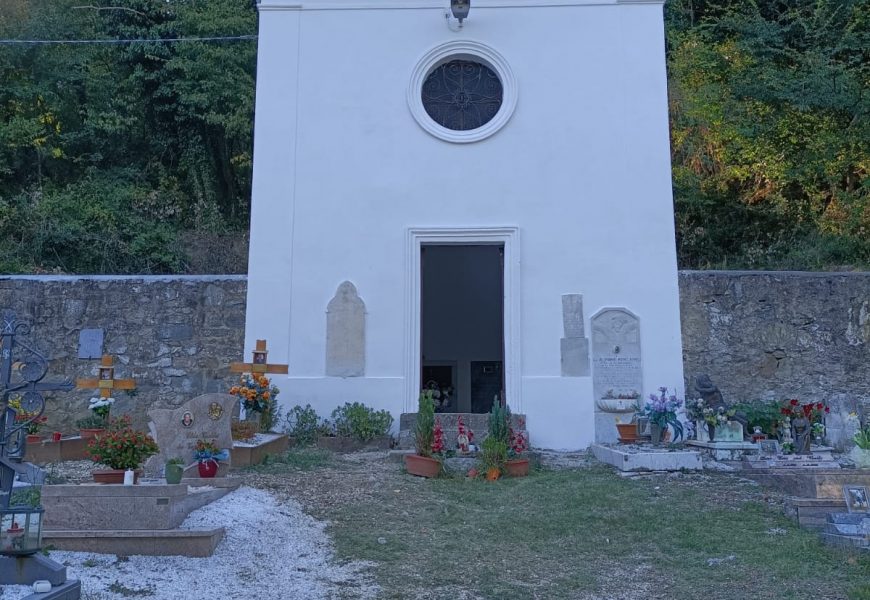 CONCLUSI I LAVORI AL CIMITERO DI IANO