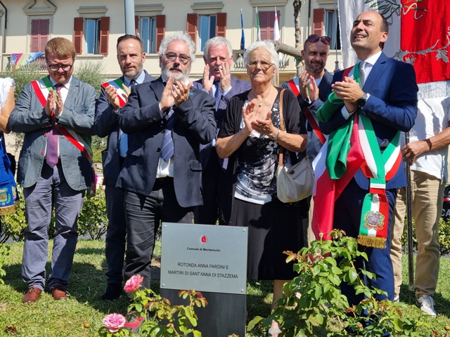 montemurlo. FESTA DELLA LIBERAZIONE, ADELE PARDINI: «I TEDESCHI CI SPARARONO, MI SALVÒ MIA SORELLA CESIRA». PRESTO UN PATTO DI AMICIZIA TRA LE DUE COMUNITÀ NEL SEGNO DELLA MEMORIA»