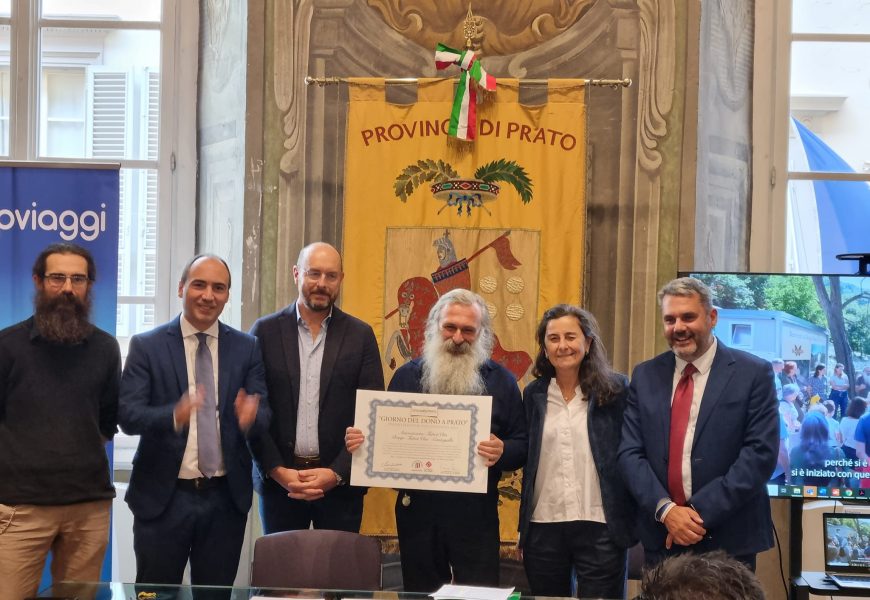 giorno del dono. IN SALA GONFALONE PREMIATI I VINCITORI DEL BANDO DONODAY2023