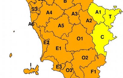 FORTE PERTURBAZIONE IN ARRIVO: ALLERTA ARANCIONE PER LUNEDÌ 30 OTTOBRE